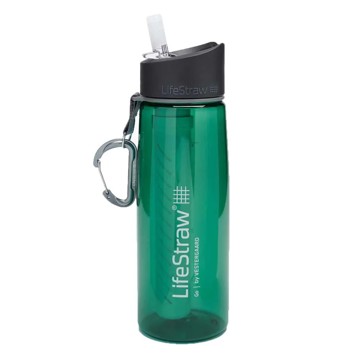 Láhev Lifestraw Go 650 Ml- Green- Tritan Renew