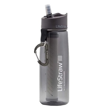 Láhev Lifestraw Go 650 Ml- Gray- Tritan Renew