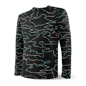 T-shirt SAXX MID-WEIGHT LONG SLEEVE CREW