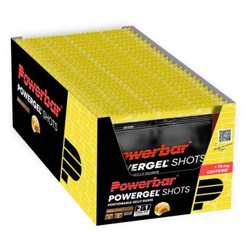 Energi-gel POWERBAR SHOTS COLA +CAFEINA  24 uds.
