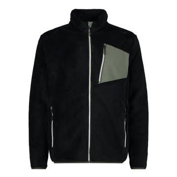 Fleece Cmp Man Jacket Nero