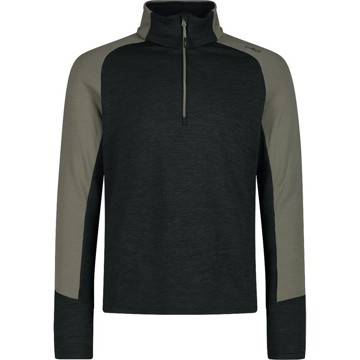 Pulóver Cmp Sweat Nero Mel-Kaki