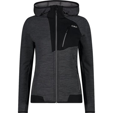 Jas CMP FIX HOOD PIOMBO MEL.