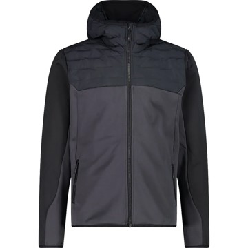 Chaqueta CMP HYBRID JACKET FIX HOOD ANTRACITE