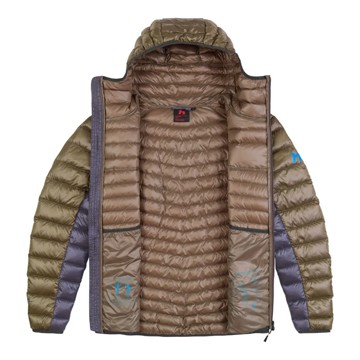Chaqueta HANNAH ARDEN KHAKI/ASPHALT STRIPE