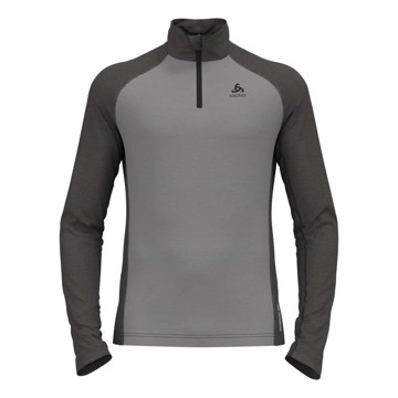 T-Shirt Odlo Bl Top Turtle Neck Ls Hz Natural Grey Me