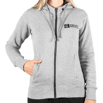 Sweatshirt Grivel FZ HOODY LOGO W'S Grey
