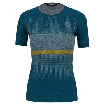 Póló Karpos Verve  Tee Corsair/Adriatic Blue