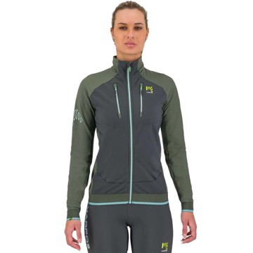 Jakke KARPOS ALAGNA EVO W JACKET Black Sand/Thyme