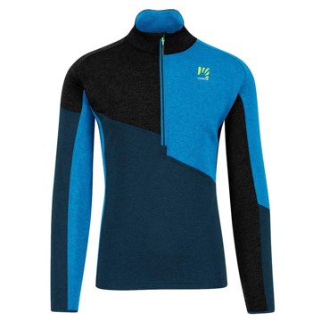 Forro polar KARPOS HALF-ZIP FLEECE Midnight/Black/Di