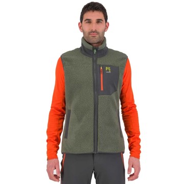 Gilet KARPOS 80'S VEST Thyme/Black Sand