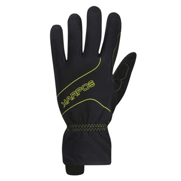 Pirštinės KARPOS ALAGNA GLOVE Black/Kiwi Colada