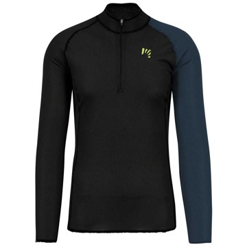 T-shirt KARPOS DINAMICO OCTA HALF ZIP Black/M