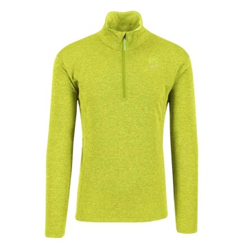 Polarfleece KARPOS PIZZOCCO HALF ZIP Kiwi Colada