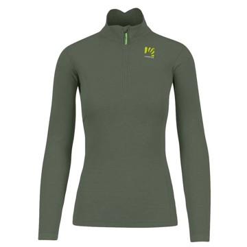 Polar fleece KARPOS PIZZOCCO W HALF ZIP Thyme