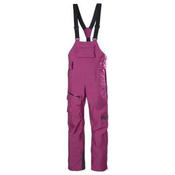 Pantalón Helly Hansen POWDERQUEEN BIB PA Magenta 2.0