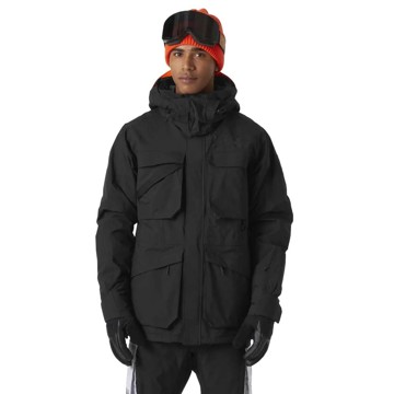 Helly Hansen Jacket ULLR D HERITAGE LONG Black