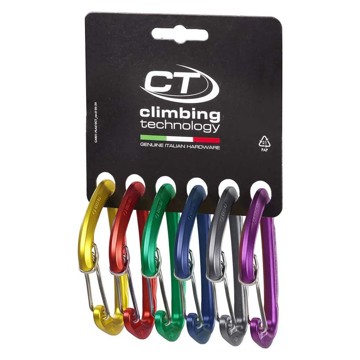 Alpinistinis karabinas Climbing Technology BERRY  - Pack of 6