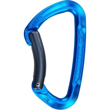 Alpinistinis karabinas Climbing Technology Lime B - gray/blue marine