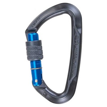 Alpinistinis karabinas Climbing Technology Lime SG gray/blue