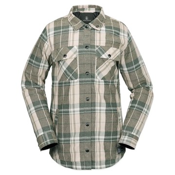 Striukė VOLCOM RIDING FLANNEL Sand