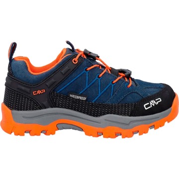 Scarpe CMP RIGEL LOW WP B. BLUE-ARANCIO