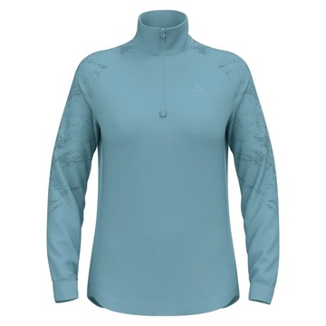 Polar fleece ODLO HZ BERRA GRAPHIC Provincial Bl