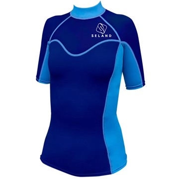 Seland T-shirt FINA MUJER AZUL MARINO AZUL