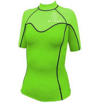 Seland T-shirt FINA MUJER VERDE CLARO