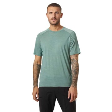 T-shirt Helly Hansen DURAWOOL T-SHIRT Cactus