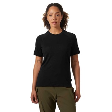 Camiseta Helly Hansen HH DURAWOOL T-SHIRT Black
