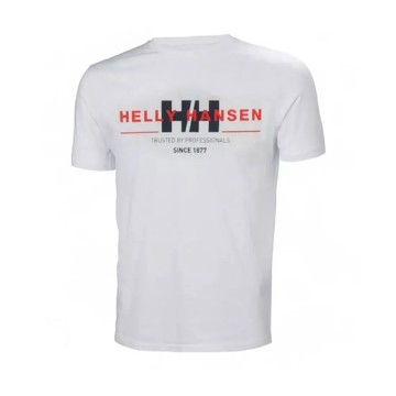 T-shirt Helly Hansen CORE GRAPHIC T White