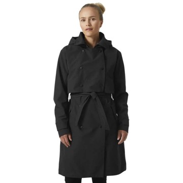 Kabát Helly Hansen Jane Trench Black