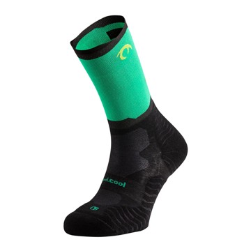 Skarpety Lurbel Rise Five Negro/Verde Golf