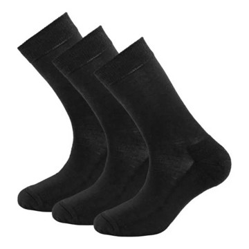 Calze DEVOLD DAILY MERINO MEDIUM SOCK 3PK Black