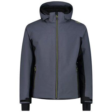 Jacka CMP ZIP HOOD titanio