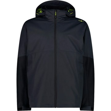 Jas Cmp Zip Hood Jacket Antracite