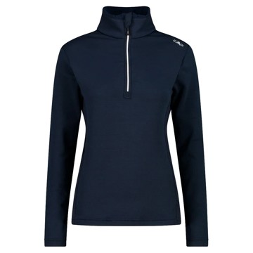 Polarfleece CMP WOMAN SWEAT black blue