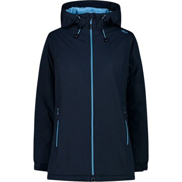 Giacca CMP LONG FIX HOOD black blue