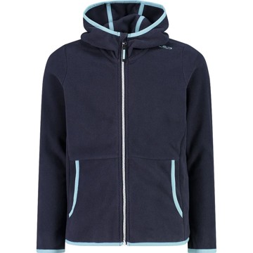 CMP Jacket KID JACKET FIX HOOD black blue