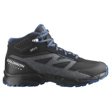 Vaelluskengät Salomon OUTWAY MID CSWP JUNIOR Black/Dark