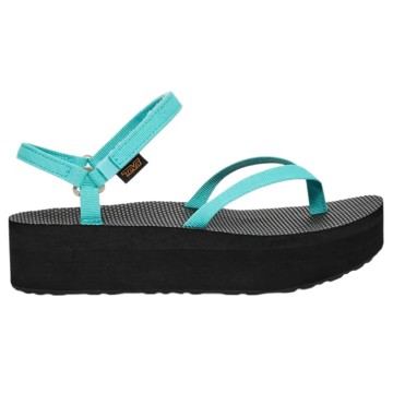 Sandalias Teva FLATFORM SLIM Bright Teal/Bla