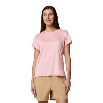 T-shirt COLUMBIA BLUEVISTA HILL SS CREW Pink Sand Heather