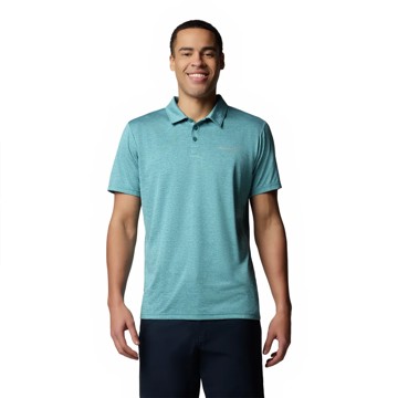 Koszulka polo COLUMBIA HIKE POLO River Blue Heather