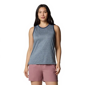Camiseta COLUMBIA HILL TANK Collegiate Navy Heat