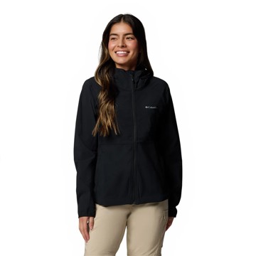 Jakke COLUMBIA CANYON II HOODED SOFTSHELL Black