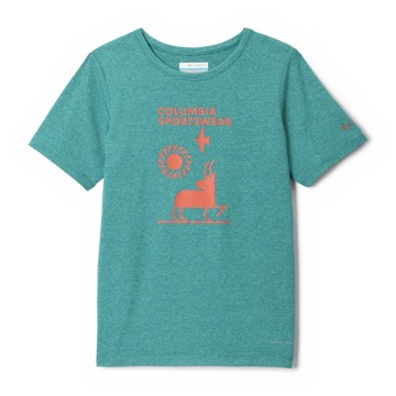 Tričko COLUMBIA TRAIL SS GRAPHIC SHIRT River Blue H