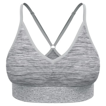 Sutiã desportivo ODLO SEAMLESS LOW-PADDED Light Grey