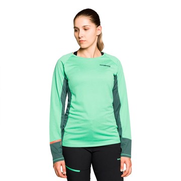 T-shirt Trangoworld SARDALA Verde/Verde Oscuro