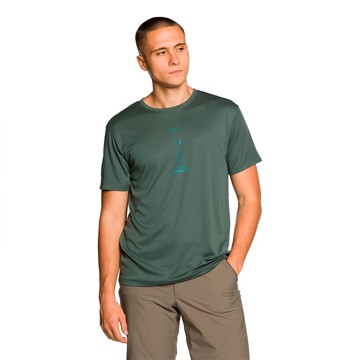 Camiseta Trangoworld Adigo Azul Verdoso